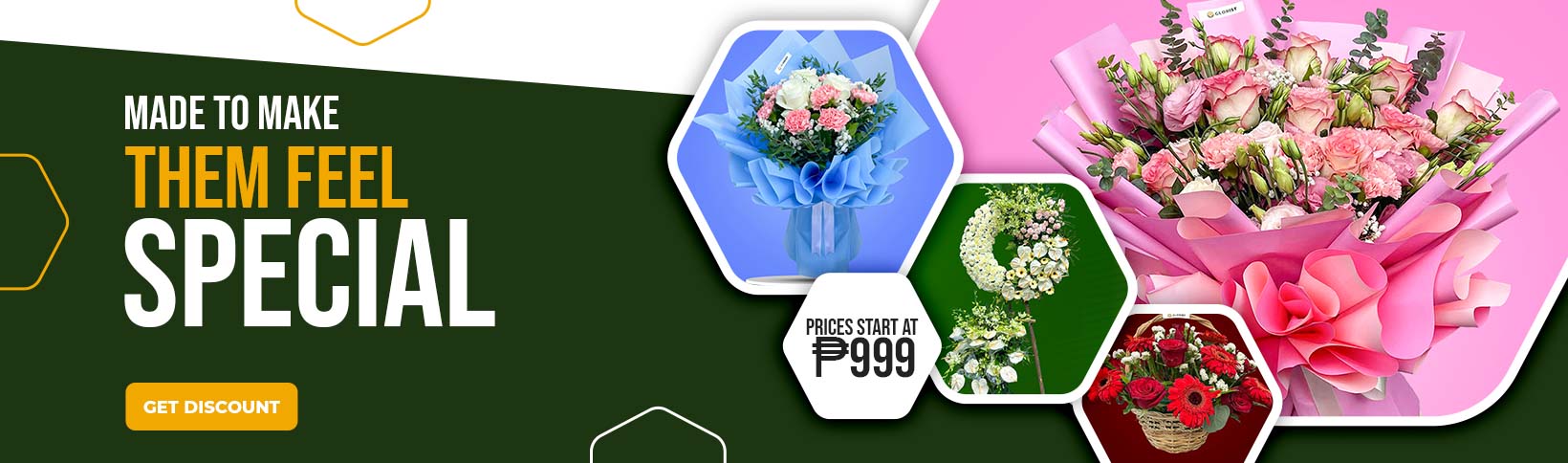 Beautiful fresh flower bouquet from Glorist Flower Shop in Manila, perfect for same-day delivery