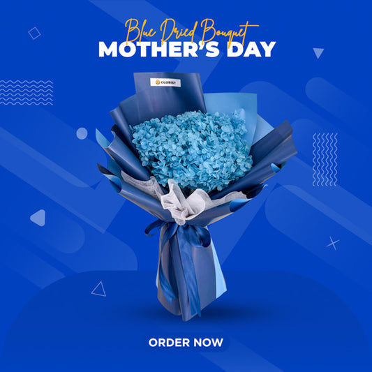 Rustic dried flowers bouquet for Mother’s Day same day delivery Metro Manila