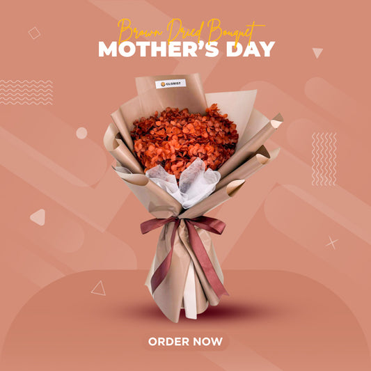 Long lasting dried flower bouquet for mom Metro Manila Philippines delivery
