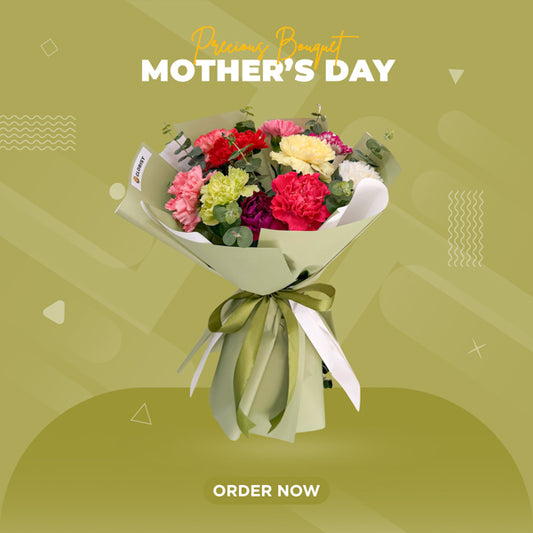 Pink flower bouquet for mom Mother’s Day Metro Manila delivery
