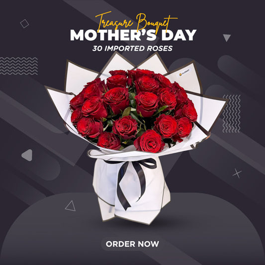 Romantic fresh flowers bouquet for mom Metro Manila Philippines delivery