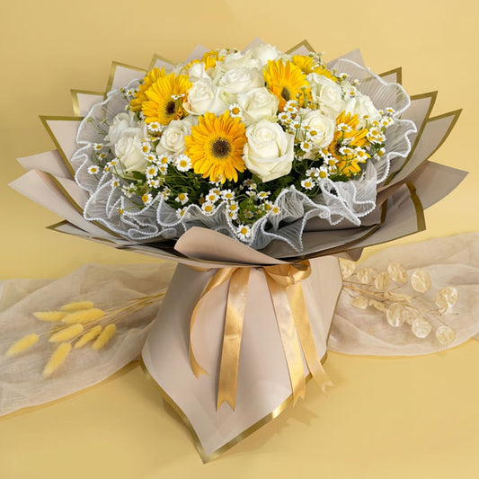 Paramount Love Flower Bouquet | White Rose Delivery Makati